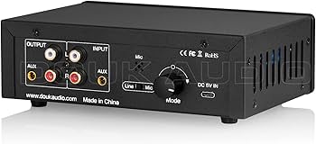 Amazon | Douk Audio VUメーター デュアルアナログ ディスプレイ